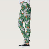 Leggings Cute Koala Motif Hunter Green (Gauche)