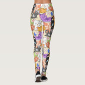 Leggings Cute Little Cats Motif (Dos)