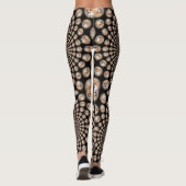 Leggings Cute Lovely infinity Kaleidoscope tirage Cheetah (Dos)