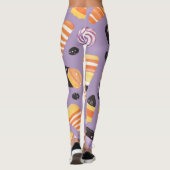 Leggings Cute maïs blanc Halloween (Dos)