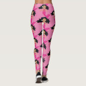 Leggings Cute Mermaid à queue rose Thunder_Cove (Dos)