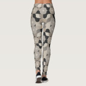 Leggings Cute Modern tiled pattern  (Dos)