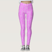 Leggings Cute Motif Unicorne rose magique (Devant)
