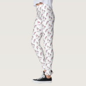 Leggings Cute Neon Unicorn Motif (Gauche)