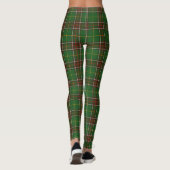 Leggings Cute Newfoundland Tartan couture (Dos)