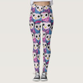 Leggings Cute Owl Motif (Devant)