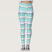 Leggings Cute pastel art patterns (Devant)