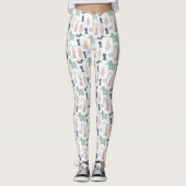 Leggings Cute Pastel Baby Motif animal (Devant)