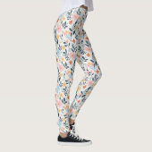 Leggings Cute Pastel Ditsy Boho Wildflower Meadow (Droite)