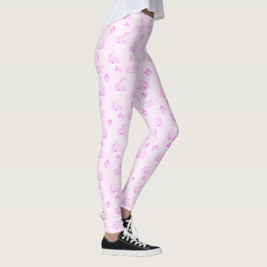 Leggings Cute pays Goose Toile Motif (Droite)
