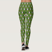 Leggings Cute Père Noël Penguin (Dos)
