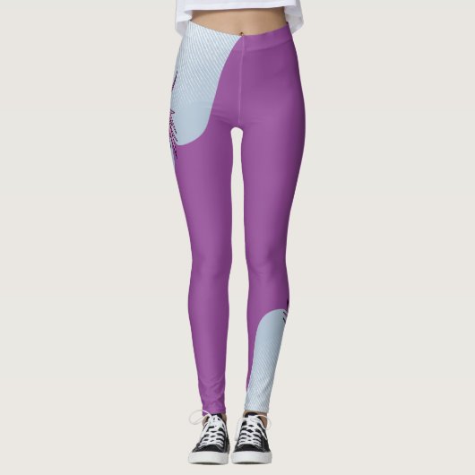 Leggings Cute pink octopus swimming (Devant)