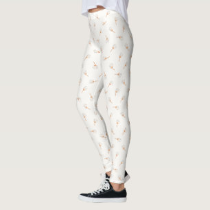 Leggings Cute Polka Dot Motif