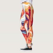 Leggings Cute Puppy Pop Art (Gauche)
