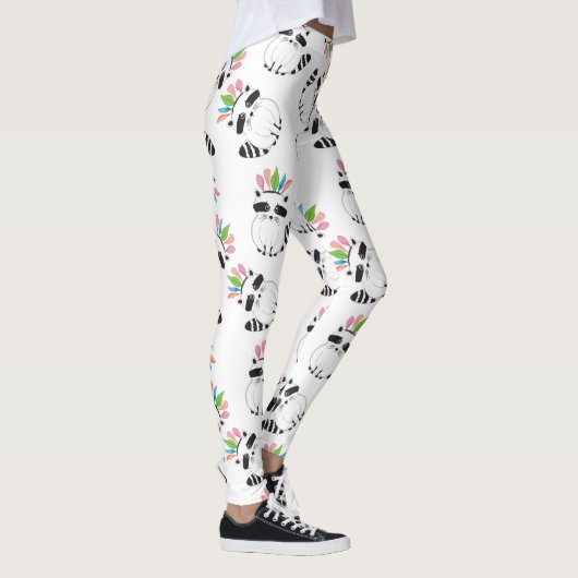 Leggings Cute Raccoon (Droite)
