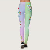 Leggings Cute Rainbow Christmas Unicorn (Dos)