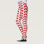 Leggings Cute red crab cartoon (Gauche)