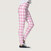 Leggings Cute Rose En vichy Femmes Legs (Droite)