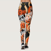 Leggings  Cute & Scary Halloween Spooky vibes  (Dos)