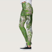 Leggings Cute Swans Motif Leging (Gauche)