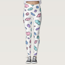 Cute tendance Pastel Gemstones Gems Crystal Motif