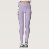 Leggings Cute Unicorn Purple Leging (Devant)