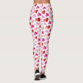 Leggings Cute Valentine's Day Coeurs et flèches (Dos)