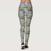 Leggings Cute Vintage Christmas Quokka (Dos)