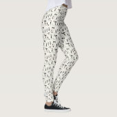 Leggings Cute Whimsical Jouer Chats Noirs Slinky (Droite)