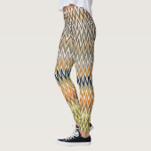 Leggings CUTE Zigzag Multicolor Motif (Gauche)