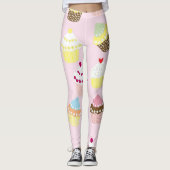 Leggings Cutie Pie Cupcakes (Devant)