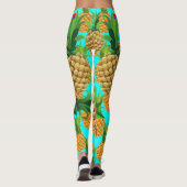 Leggings Cyan - I Love Pineapples (Dos)