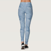 Leggings Cyanotype Papillons mobiles (Dos)