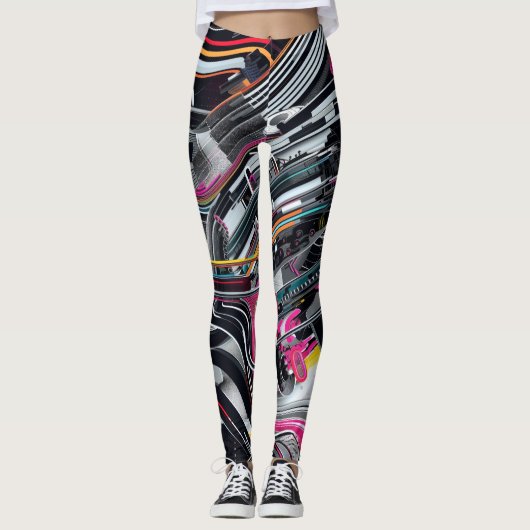 Leggings Cyberpunk (Devant)