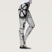 Leggings Cyberpunk Tech Geek Gear Electronic Engineer Math (Droite)