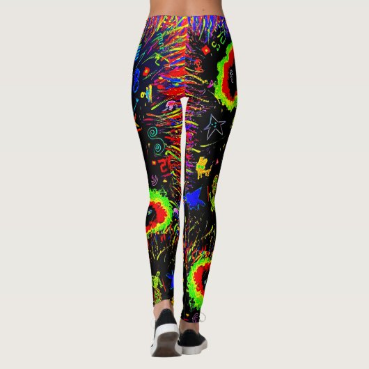 Leggings Cyclamen (Dos)