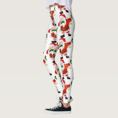 Leggings dabbing santa claus (Gauche)