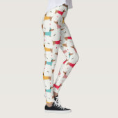 Leggings Dachshunds en Sweaters Motif de vacances (Droite)
