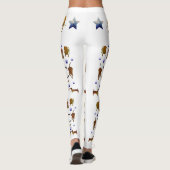 Leggings Dachshunds & Stars Art (Dos)