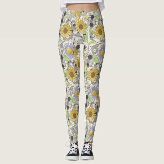 Leggings Daffodique surprise (Devant)