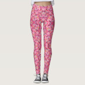 Leggings Daffodiques de printemps (Devant)