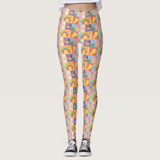 Leggings DAFFY DUCK™ & TWEETY™ - Motif de fierté (Devant)