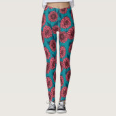 Leggings Dahlias (Devant)