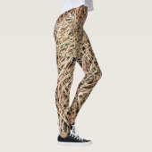 Leggings d'aiguilles de pin Abstraites (Droite)