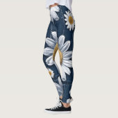 Leggings Daisies sur Denim (Gauche)