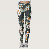 Leggings Daisy Daisies Floral (Devant)