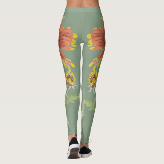 Leggings d'alimentation Fleur Faisy (Dos)