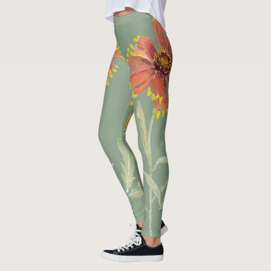 Leggings d'alimentation Fleur Faisy (Gauche)