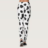 Leggings Dalmatian print dog mom dad skin pattern cute (Dos)