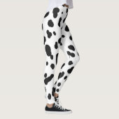 Leggings Dalmatian print dog mom dad skin pattern cute (Droite)